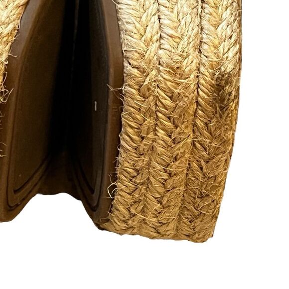 Crown Vintage Espadrille Sandals 8 1/2M 8.5 (long fits like a 9) ankle strap - Picture 9 of 13